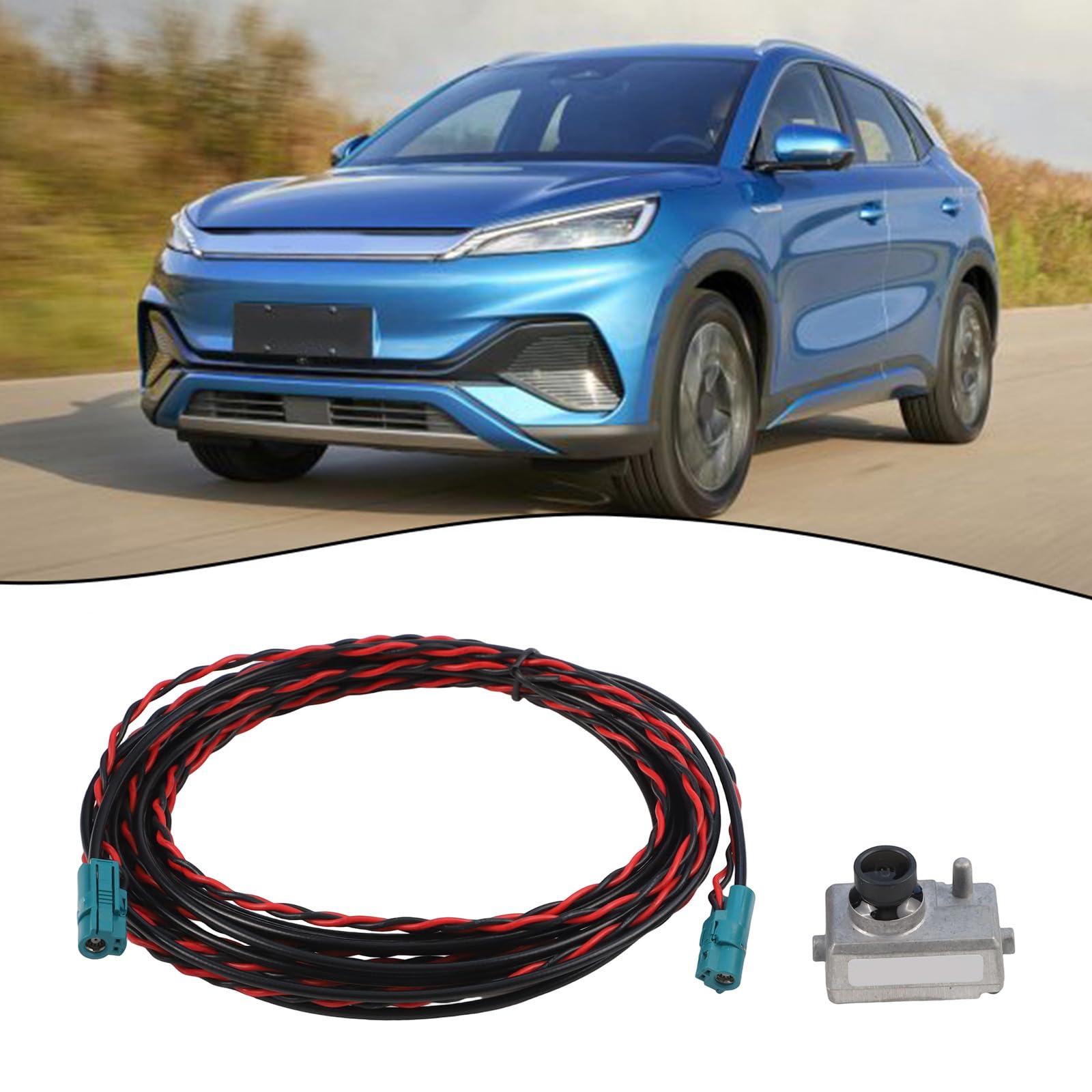 Caméra de tableau de bord pour partie avant, 12 V pour voiture, enregistreur GPS pour BYD Song PLUS DM-I Seal Act 3 Atto 3 pour Tang pour Han pour Qin HCHQ-3776940 EL-3776900 EQEB-3776900 Caméra de