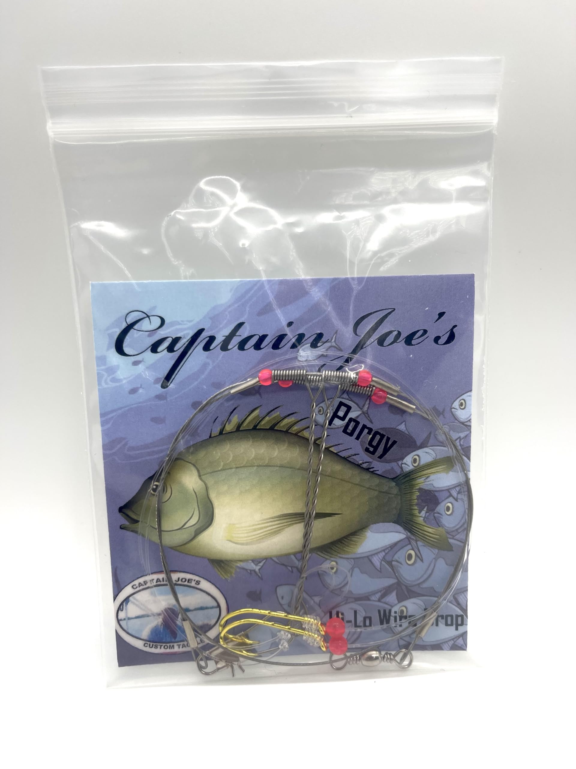 Porgy (Scup) Wire Leader Hi-Lo Rig : Sports & Outdoors