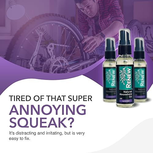 Miniatura 7 de HMPURE Renueva el aroma natural de lavanda de aceite doméstico de 2 onzas, fijación de puerta chirriante, lubricante de bisagra ruidosa, lubrique