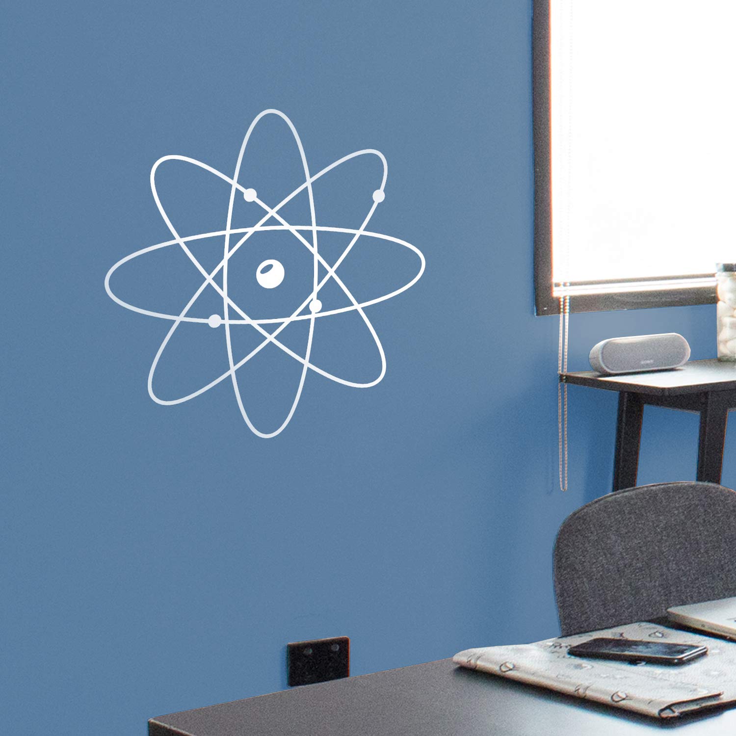Amazon.com: Vinyl Wall Art Decal - Atom - 23