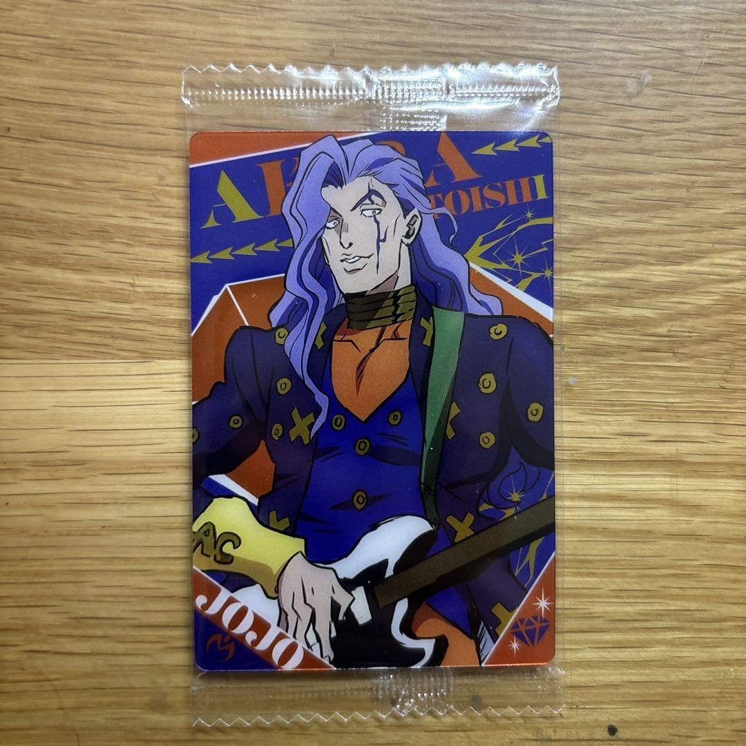 Amazon.co.jp: ジョジョウエハース No.12 音石明 カード 4部 ジョジョ