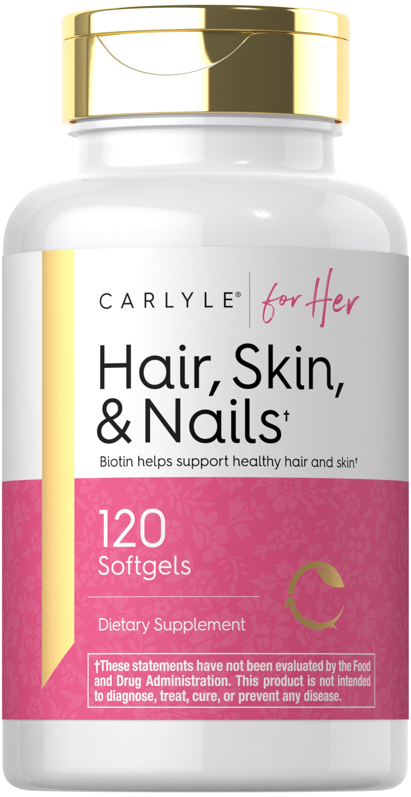 Carlyle Hair Skin and Nails Vitamin | 120 Softgels