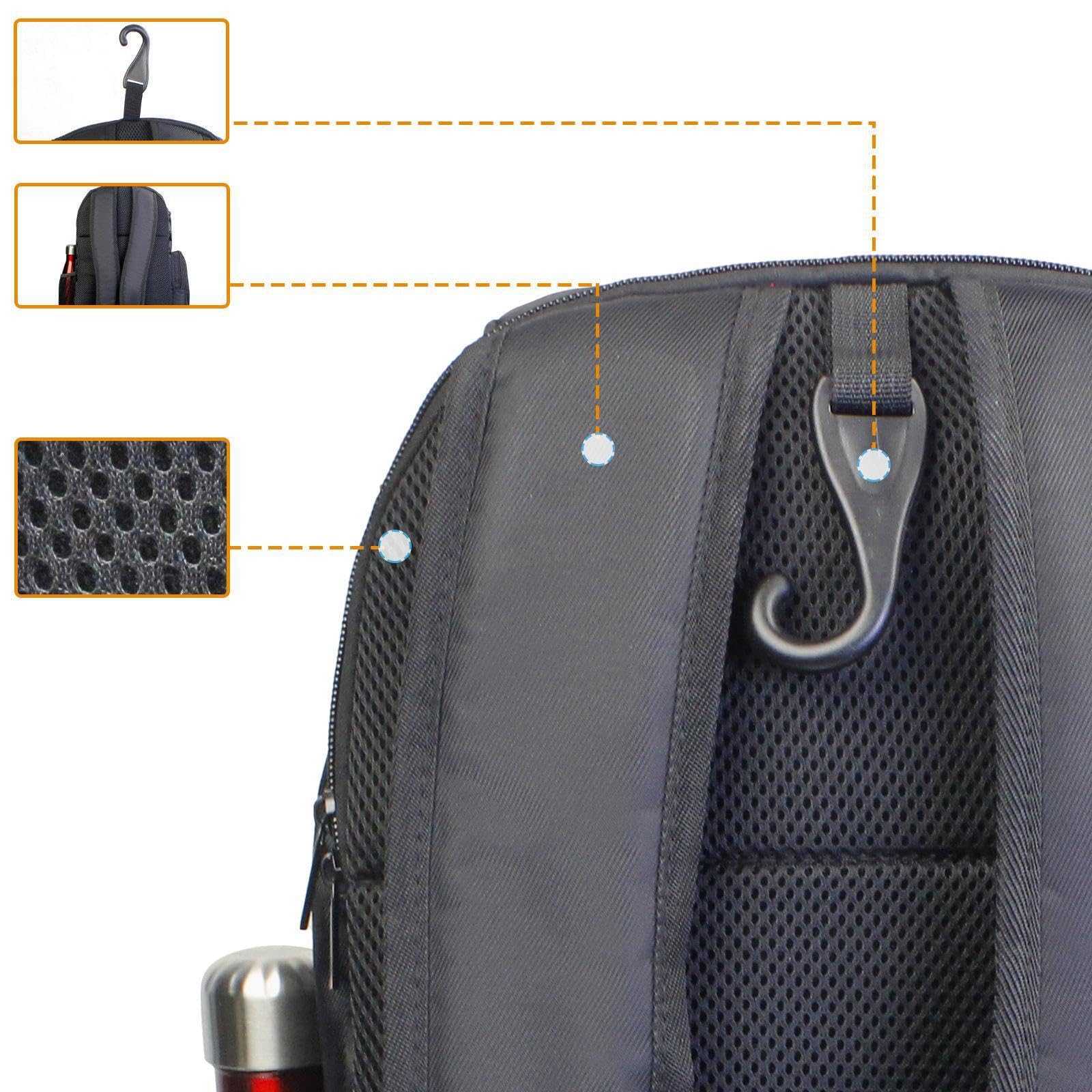 Comoda Borsa Sportiva, Zaino da Pickleball con Scomparto per | versatile per uomo e donna, attività di fitness, borsa da viaggio per calcio, accessori, organizer.