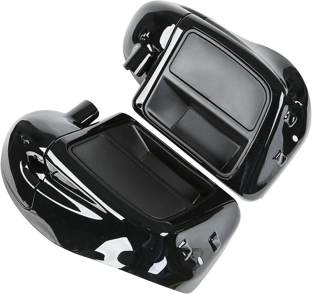 Green-L Lower Vented Leg Fairings with 6.5" Speakers & Engine Guard Highway Crash Bar Fit for Harley Touring Road King Street Glide Electra Glide Ultra 2014-2024