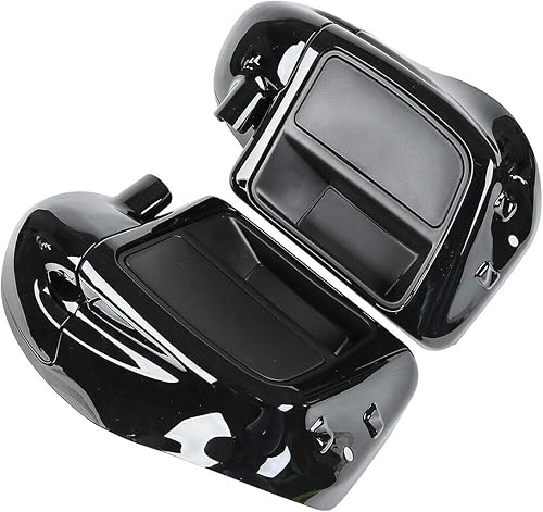 Miniatura 7 de Green-L Carénaje inferior ventilado para piernas con altavoces de 6.5" y barra de protección de motor para carretera y barra de choque para Harley