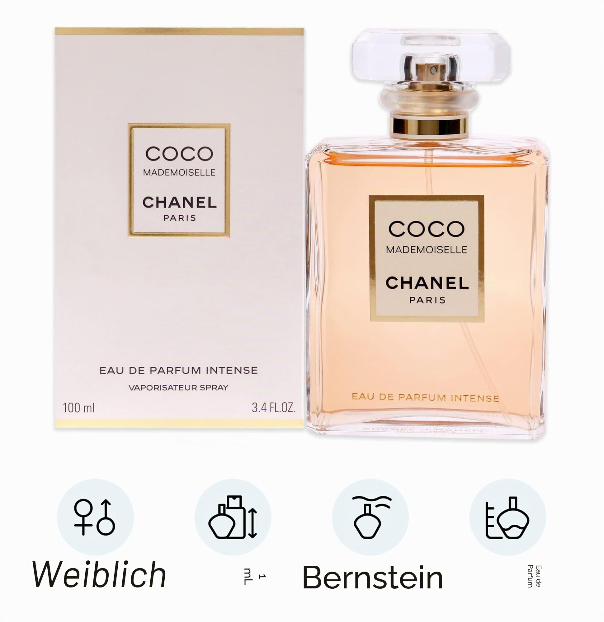 Chanel Agua de Perfume para Mujeres 100 ml
