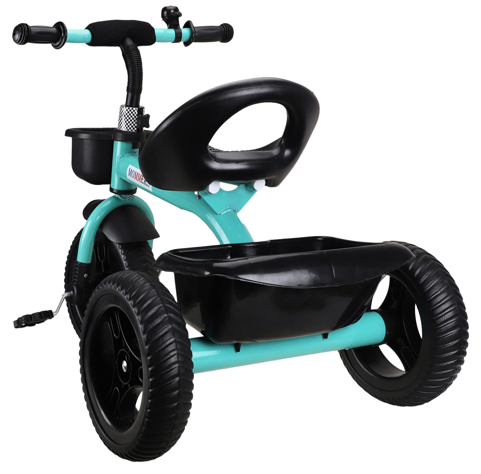 Mommers Minius Tricycle for Kids|Baby Trikes|Tricycle with Dual Storage Basket|Boys|Girls|Age Group 2 to 5 Years MM_7007 (Sea Green) 3