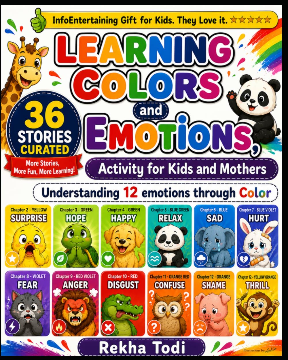 Learning Colors and Emotions: Activity for Kids and Mothers: Volume 1 (How children succeed at visible learning using wonderful fairy tales technique)