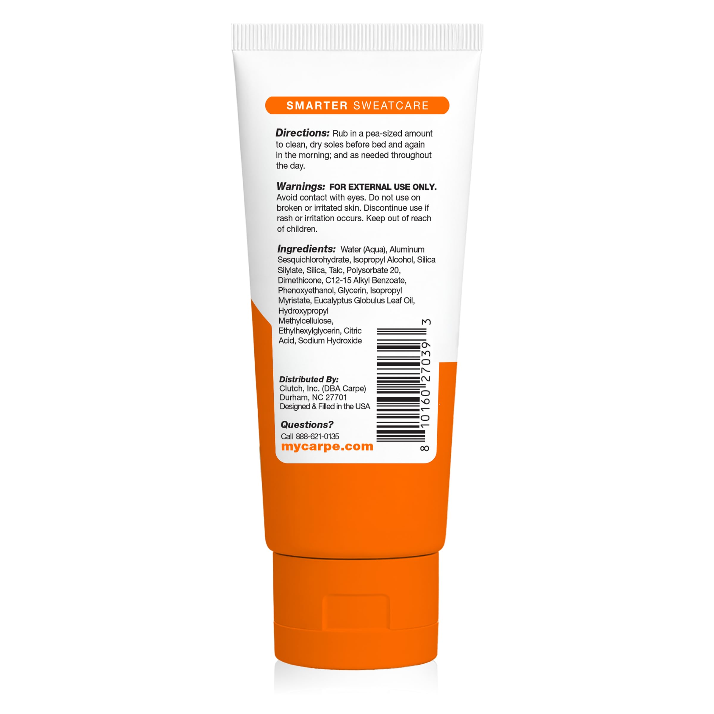 Stop Sweaty Feet with Carpe Lotion -9