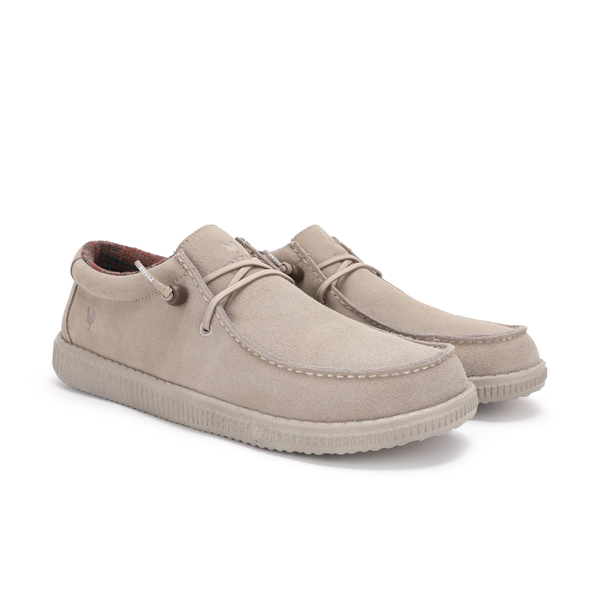 Mocassini Uomo WALK IN PITAS ARAL – Scarpe Nautiche Invernali In Camoscio Idrorepellente, Senza Lacci