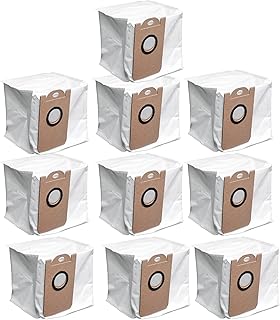 10 Pack Dust Bag for Proscenic M7 Pro M8 Pro Robot Vacuum Cleaner For Uoni V980 Plus,for Kyvol Cybovac S31,Leakproof Dedicated Dust Bags Replacement Accessories Parts
