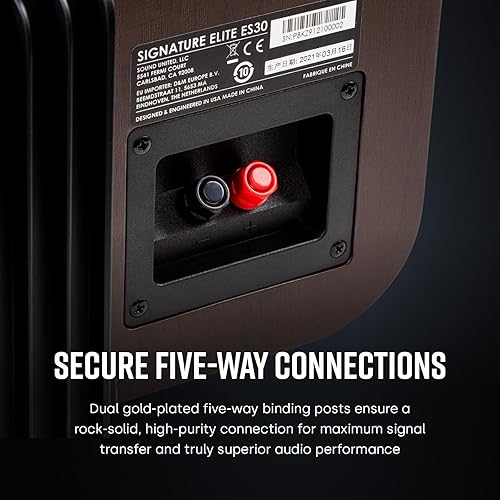 Miniatura 8 de Polk Signature Elite ES30 - Altavoz de canal centralcon certificación de audio de alta resolución, compatible con Dolby Atmos y DTSX, tweeter de 1