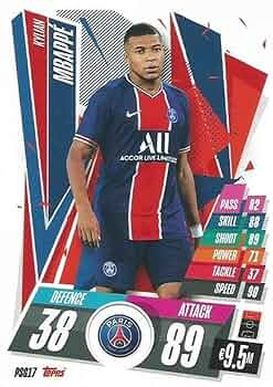 キリアン エムバペ Topps UCL Image Variation SP キリアン