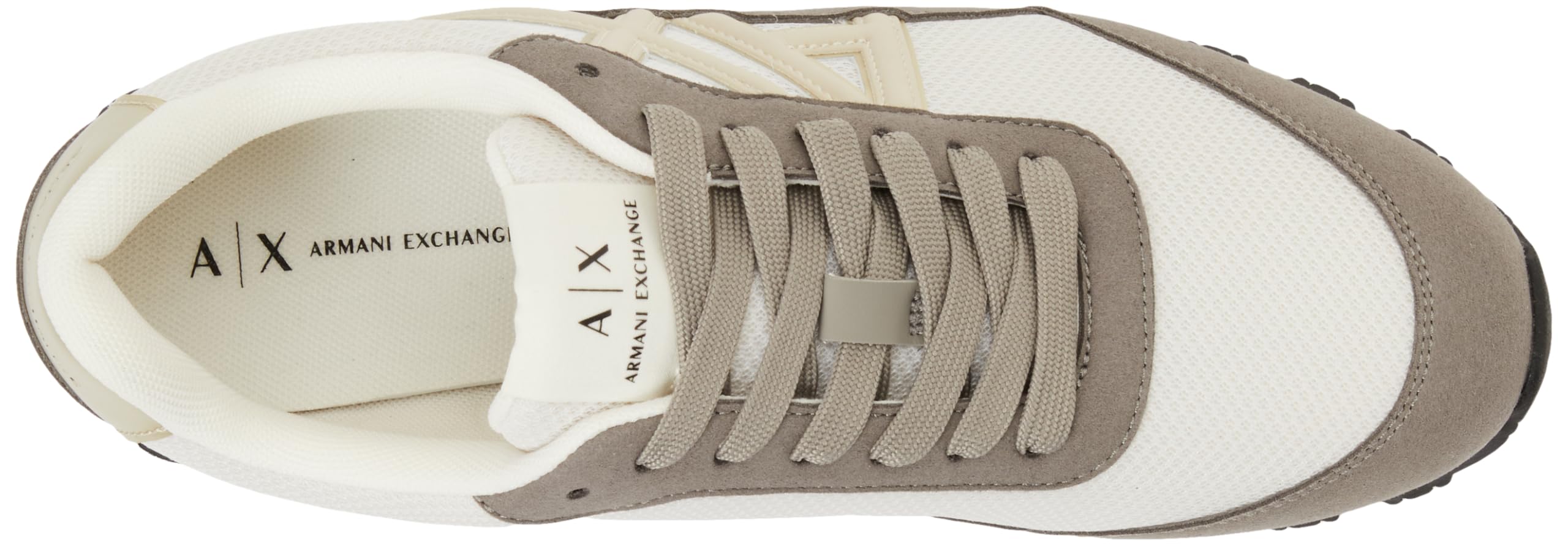Armani Exchange Essential, Drop, Microsuede Details Scarpe da ginnasticaDonna