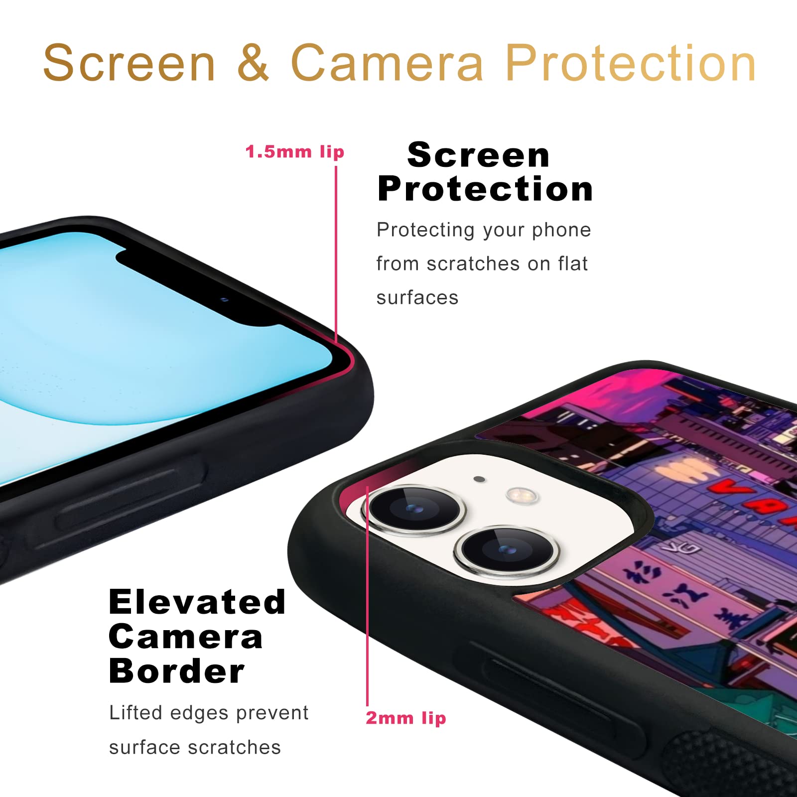 Amazon.com: TRADAY Cyberpunk Phone Case for iPhone 14 13 12