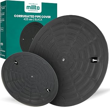 ScarMaxx - Kg Rohr DN 400, mit Schachtabdeckung Schwarz, Kanal Entwässerung, A15 ScarMaxx - Kg Rohr DN 400, mit Schachtabdeckung Schwarz, Kanal Entwässerung, A15