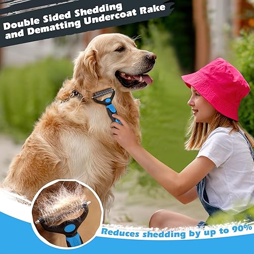 Miniatura 10 de 3 cepillos para perros I cepillo para perros para derramar, cepillo de baño para perros, cepillo deslizante para perros, peine para perros,