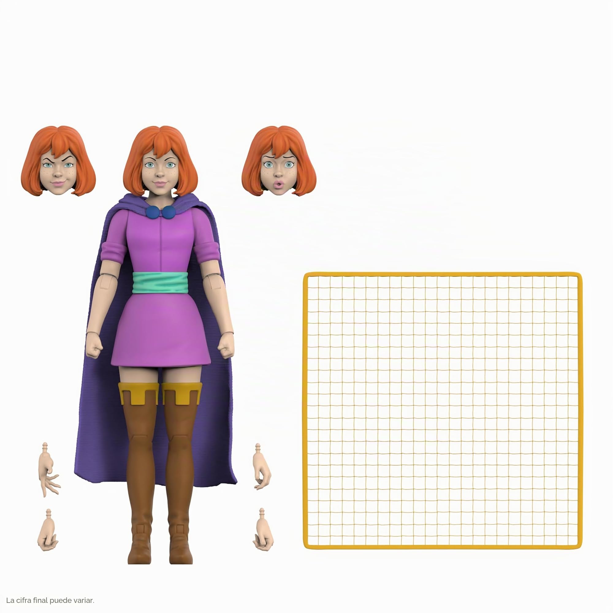 Super7 Dungeons & Dragons Sheila The Thief - Figura de acción de Dungeons & Dragons de 17,8 cm con accesorios, coleccionables vintage y juguetes retro