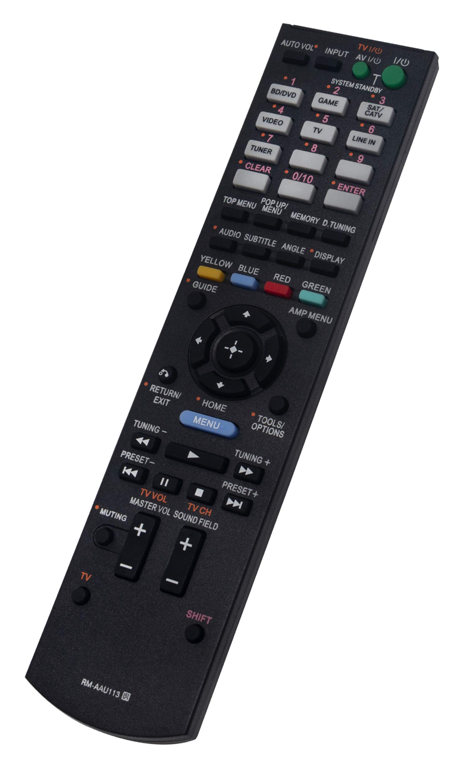 【1/2】sony HT-CT550W サウンドバー・リモコン Amazon | RM-AAU113 交換用リモコン Sony サウンドバー ホームシアター