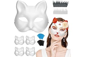 Cartoon Cat Mask Kit: Unleash Your Inner Feline
