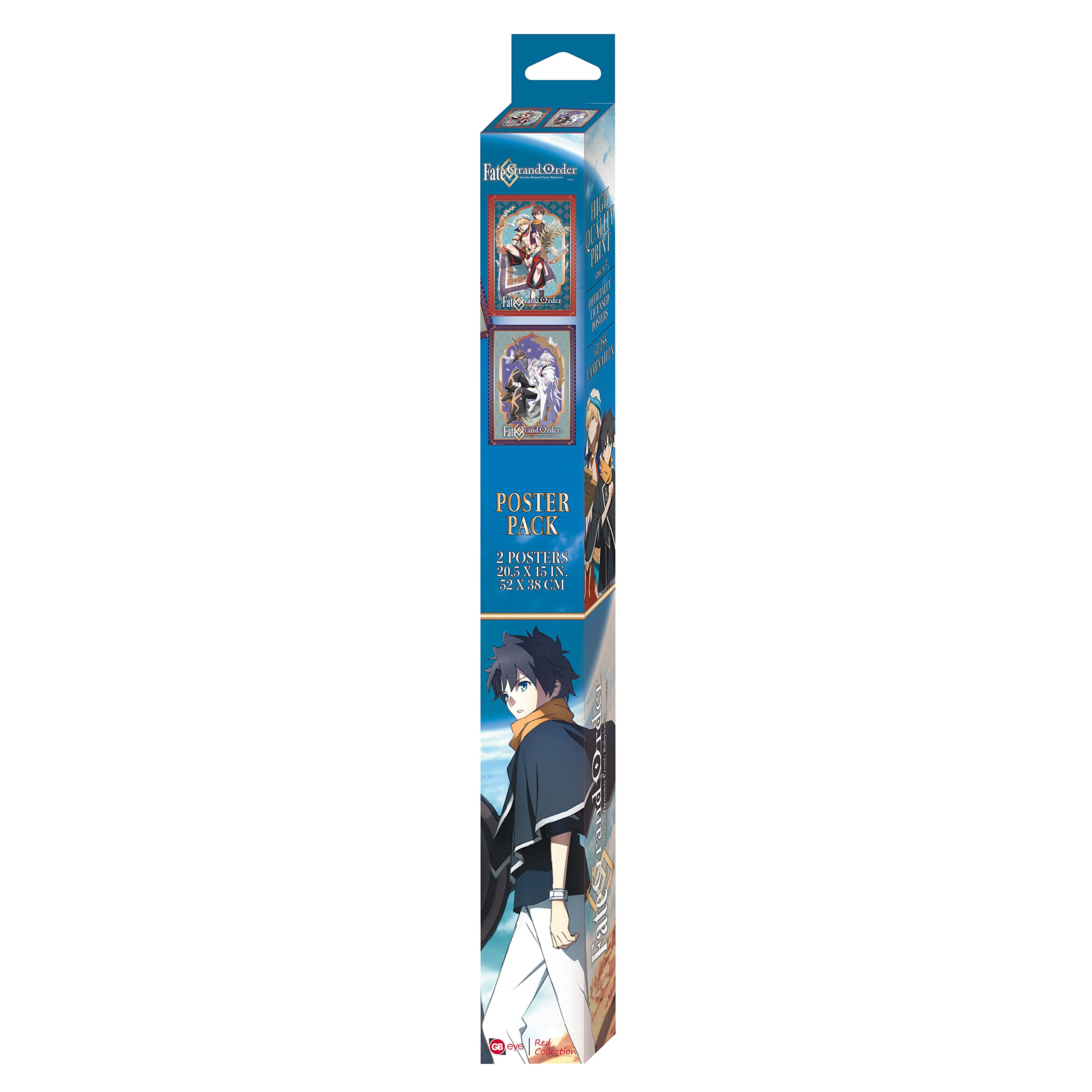 FATE/GRAND ORDER - Set 2 Posters Chibi 52x38 - Series 1