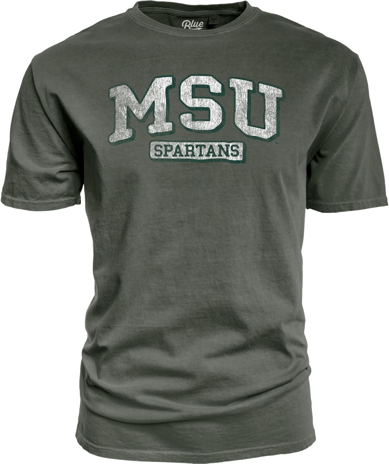 Blue 84 NCAA Unisex-Adult NCAA Officially Licensed T-Shirt Team Color Dyed Ringspun Vintage