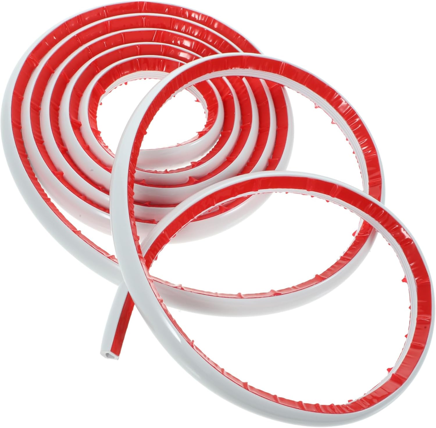 Self-Adhesive Peel and Stick Wall Corner Trim Flexible Molding for Smooth Easy Installation Caulk Strip for Cabinets Ceilings and Countertops