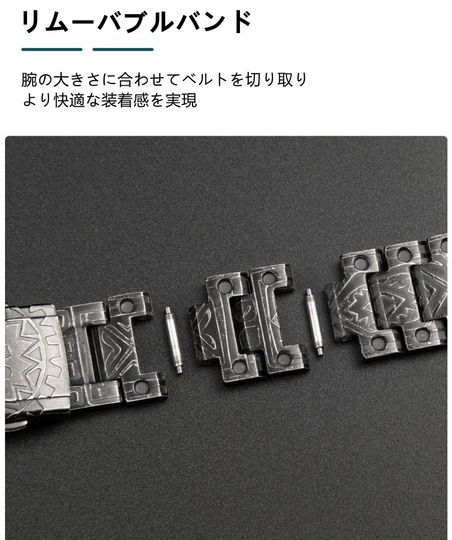 Amazon.co.jp: [JUSUTEK] 新登場 レトロインディアン風腕時計ケース+