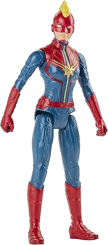Miniatura 15 de Avengers Marvel Titan Hero Series Blast Gear Capitán Marvel Figura de acción