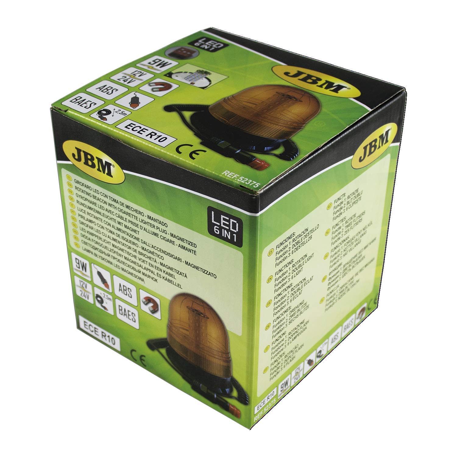 JBM GIROFARO LED Leuchte – 12-24V Flexible Basis Für Fahrzeuge