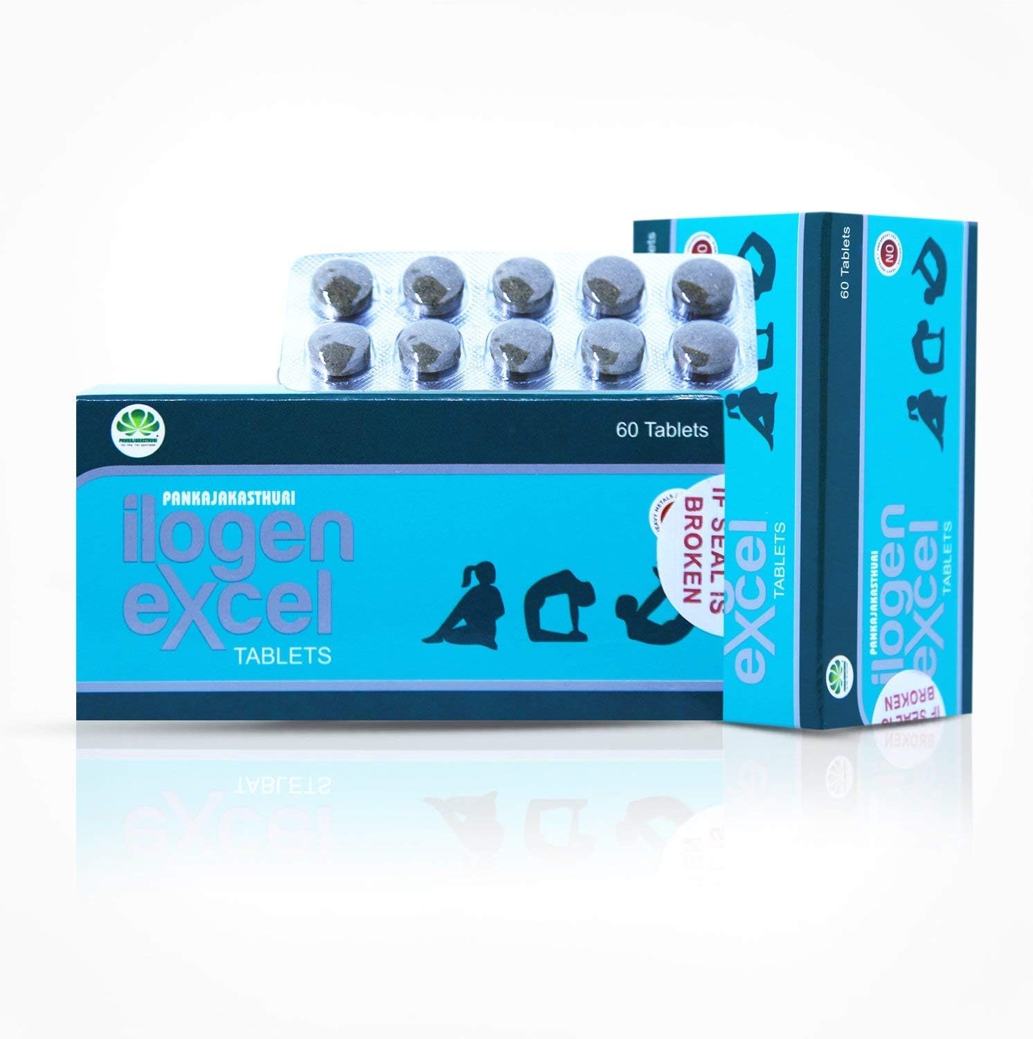 PANKAJAKASTHURI ILOGEN EXCEL Tablets (120 Tablets)