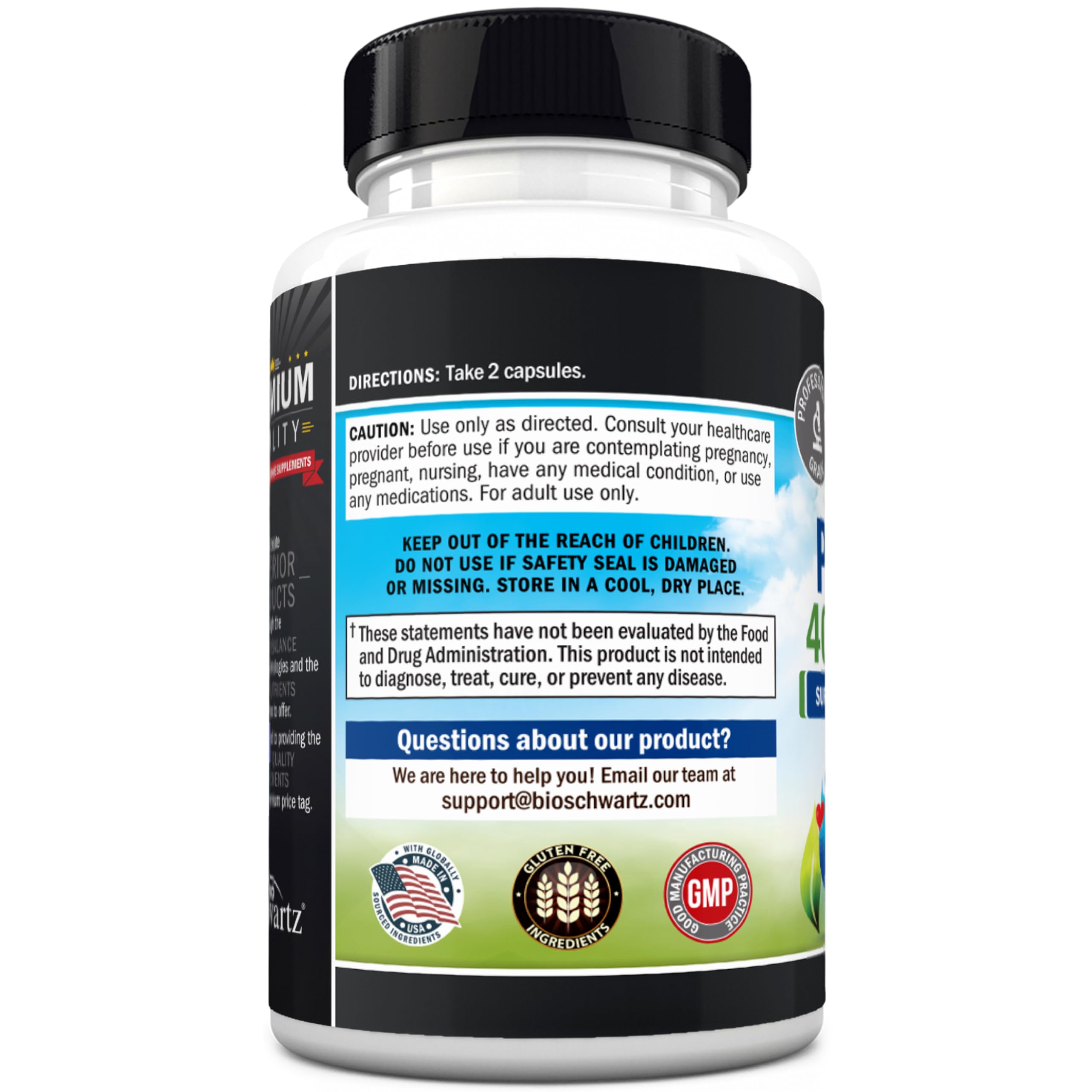 Probiotic 40 Billion CFU with Organic Prebiotics for Gut Health, 120 Count — Amazon image 8