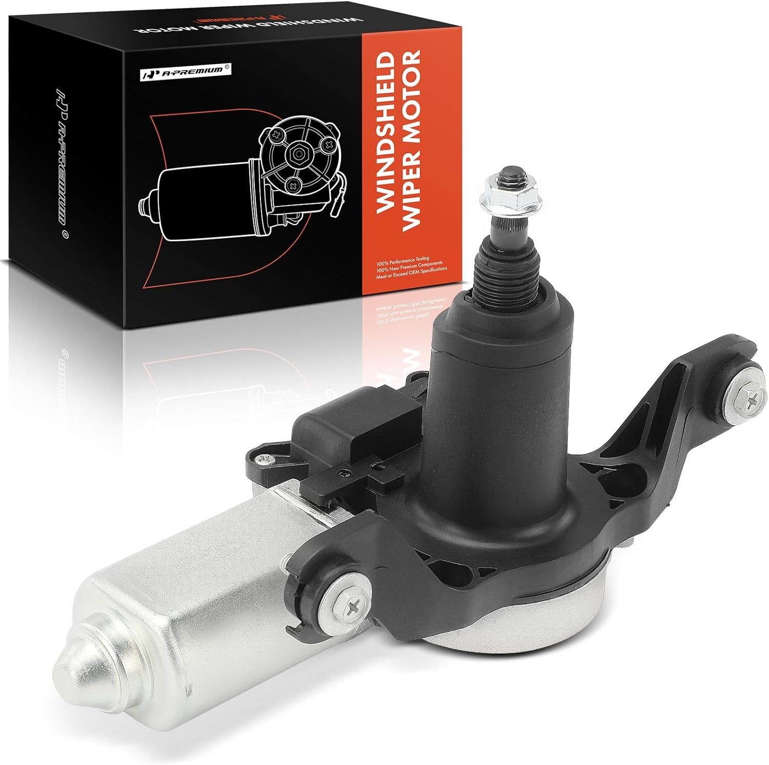 A-Premium Rear Windshield Wiper Motor Compatible with Jeep XK Series Commander 2006-2010, WK Series Grand Cherokee 2005-2010, Sport Utility, 5-Pin, Replace# 55156325AB, 55156325AC