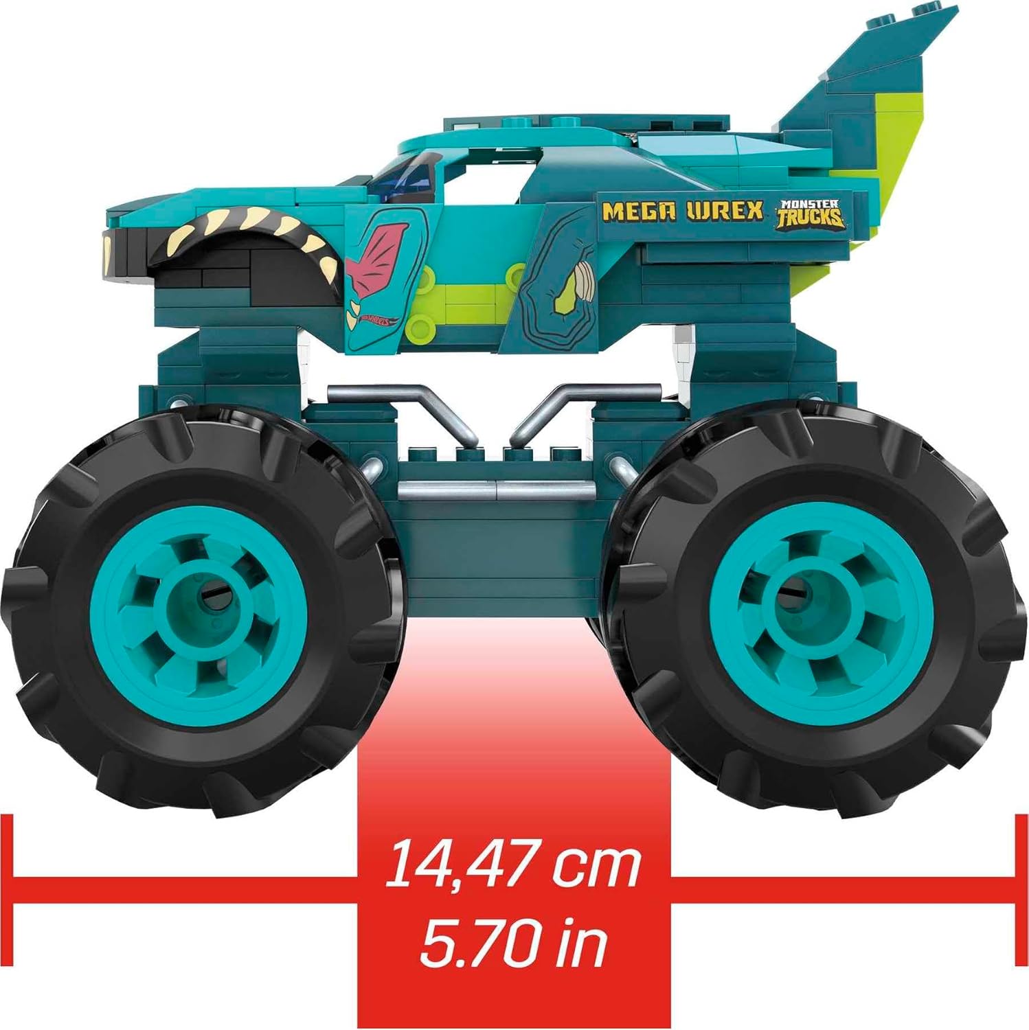 Mega-Wrex Monster Truck with micro figure