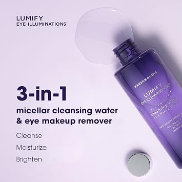 LUMIFY Eye Illuminations 3-in-1 Micellar Water & Makeup Remover 5.4 FL OZ