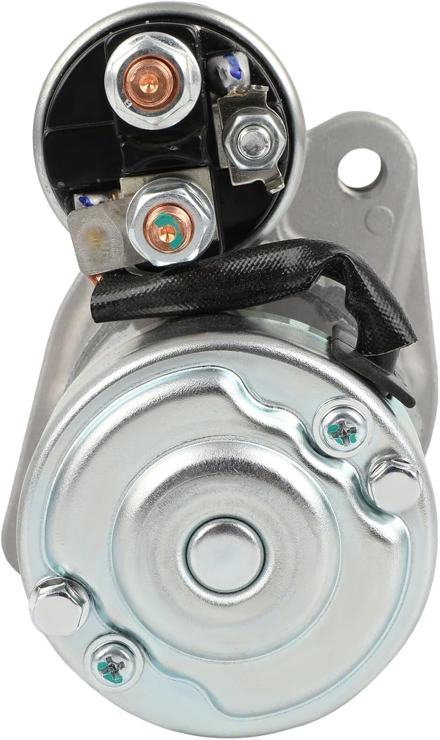 SCITOO Starter Motor 17857 for Saab for 9-3 2.0L 2002-2003 for Saab for 9-3 2.3L 2002 for Saab for 9-5 2.3L 2002-2009 12V 1.2kW CW 10-Tooth Pinion PMGR ;