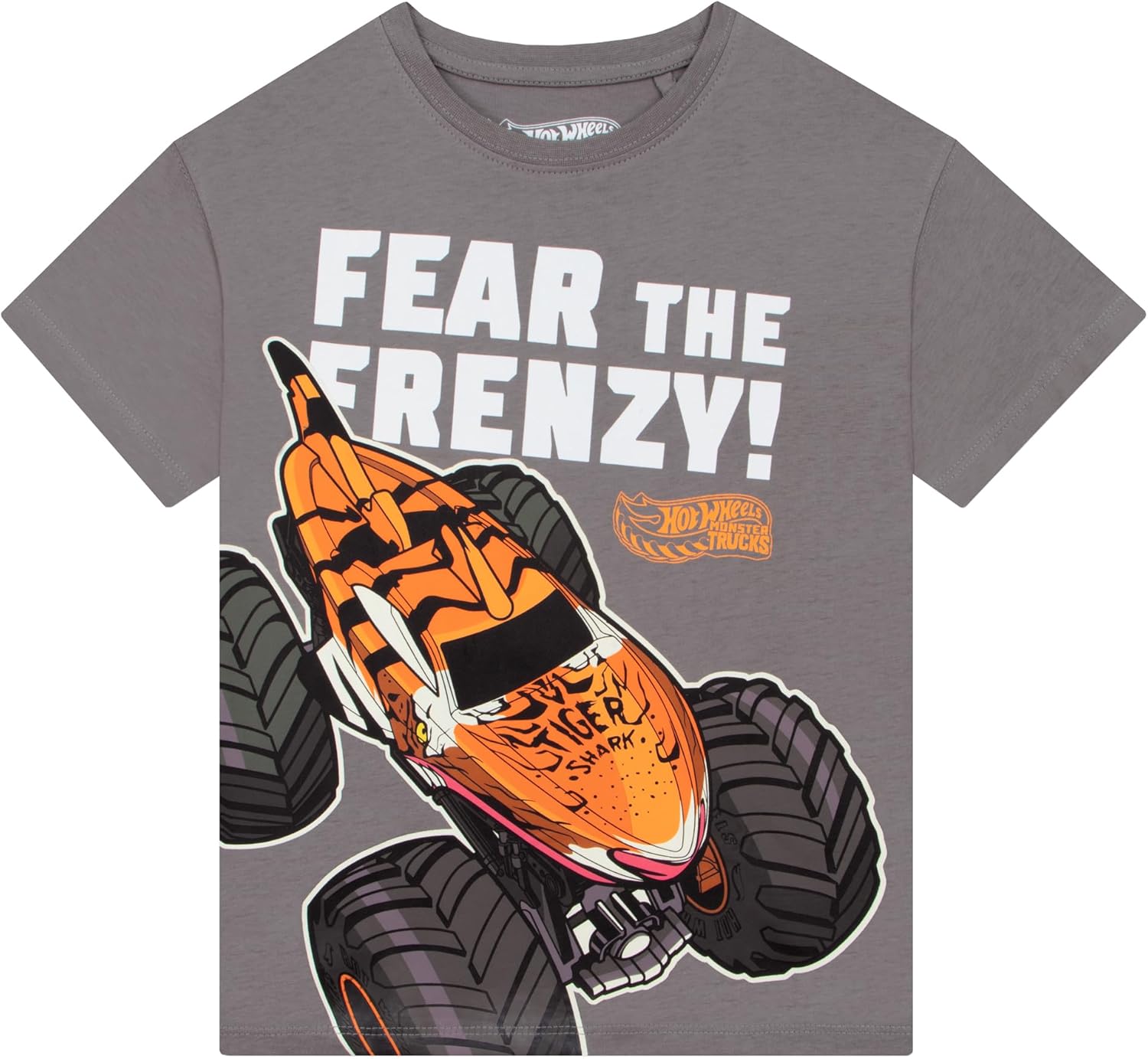 Hot Wheels Monster Trucks Boys T Shirts, Monster Truck Boys Tshirt, Kids T Shirt