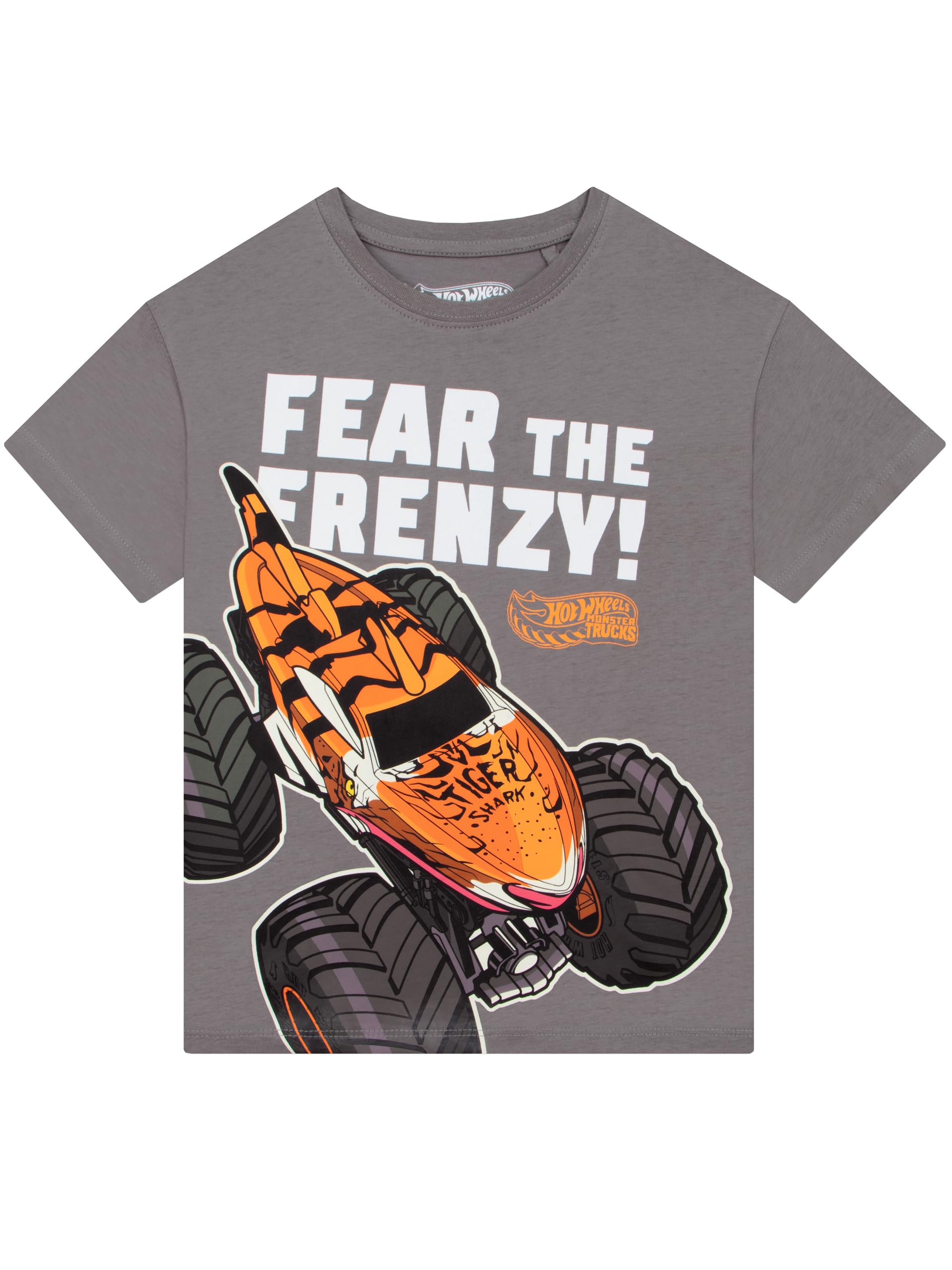 Hot Wheels Monster Trucks T-Shirty Dla Chłopców, Odzież Monster Truck Dla Chłopców, Ubrania Dla Dzieci