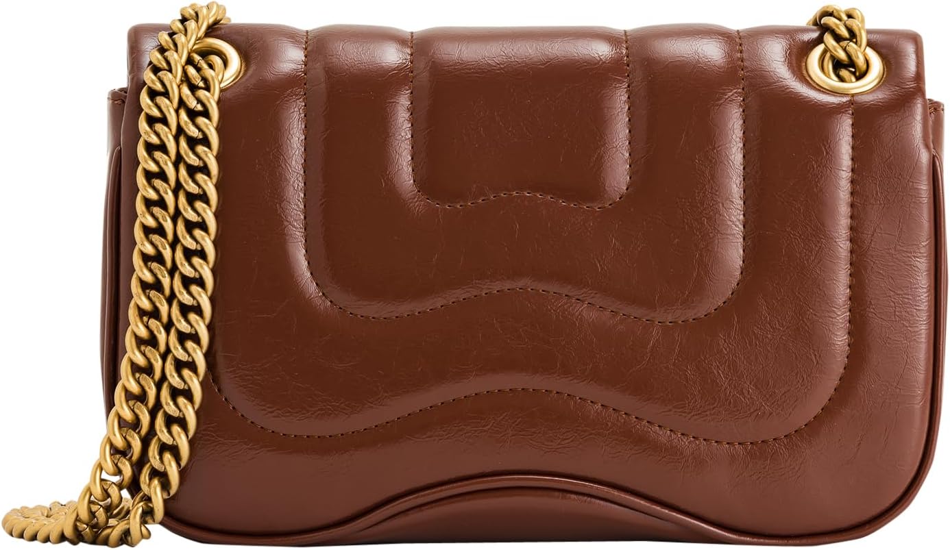 JW PEI Women's Tina Quilted Chain Crossbody | Quilted, Chain - Image 4