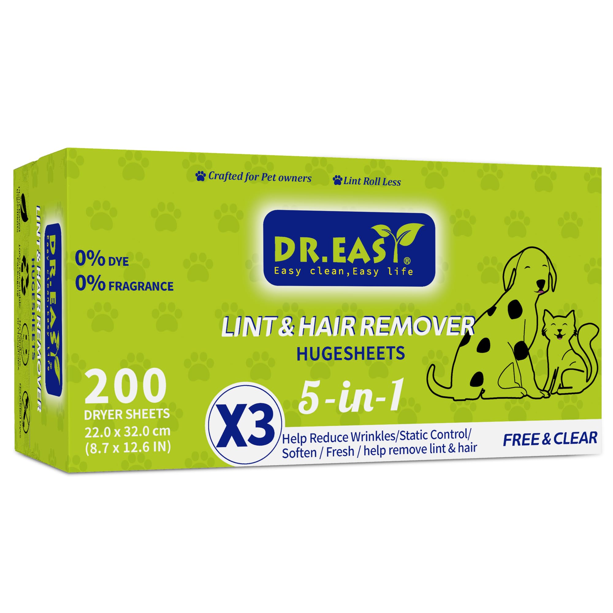 Dr.Easy Hair Sheets 200ct