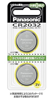 Amazon.co.jp: パナソニック リチウム電池 コイン型 3V 2個入 CR