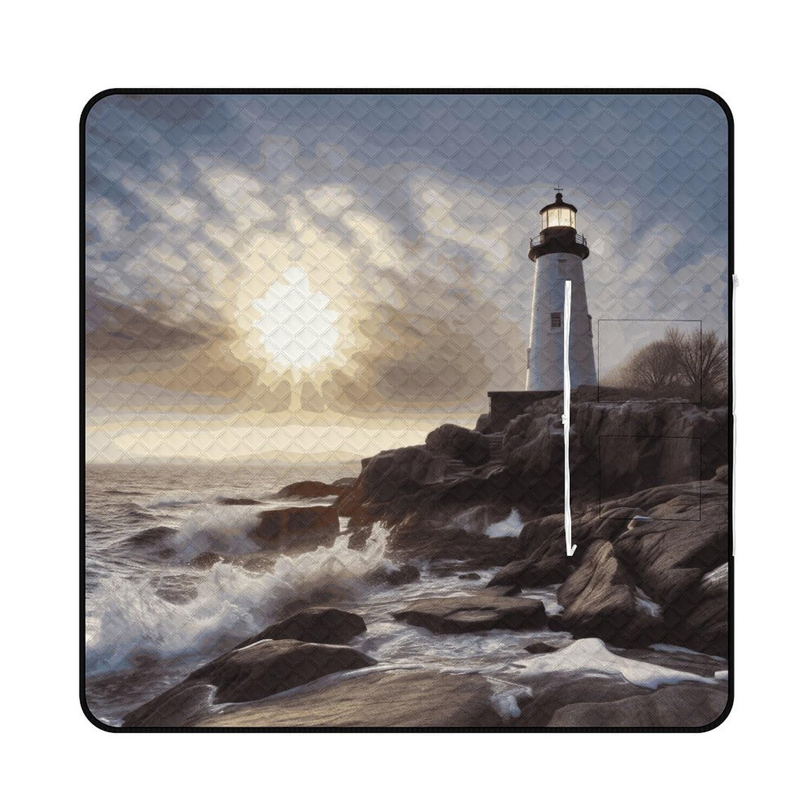 Couverture de pique-nique imperméable anti-sable tapis de plage pliable