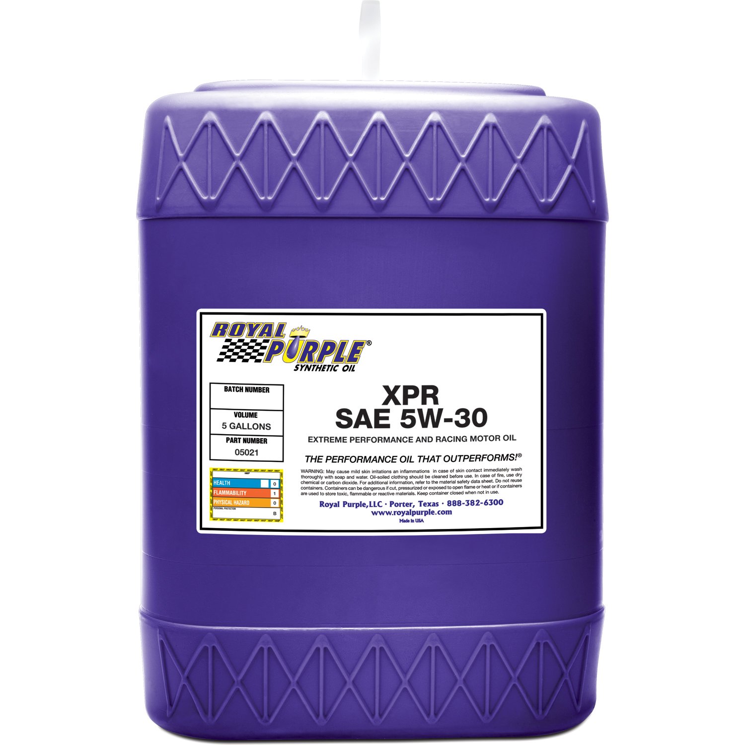 Amazon.com: Royal Purple 05021 XPR 5W-30 Extreme Performance
