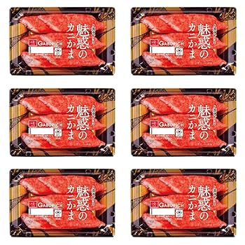 Amazon | いちまさ ガブリッチ 魅惑のカニかま 6本×6パック