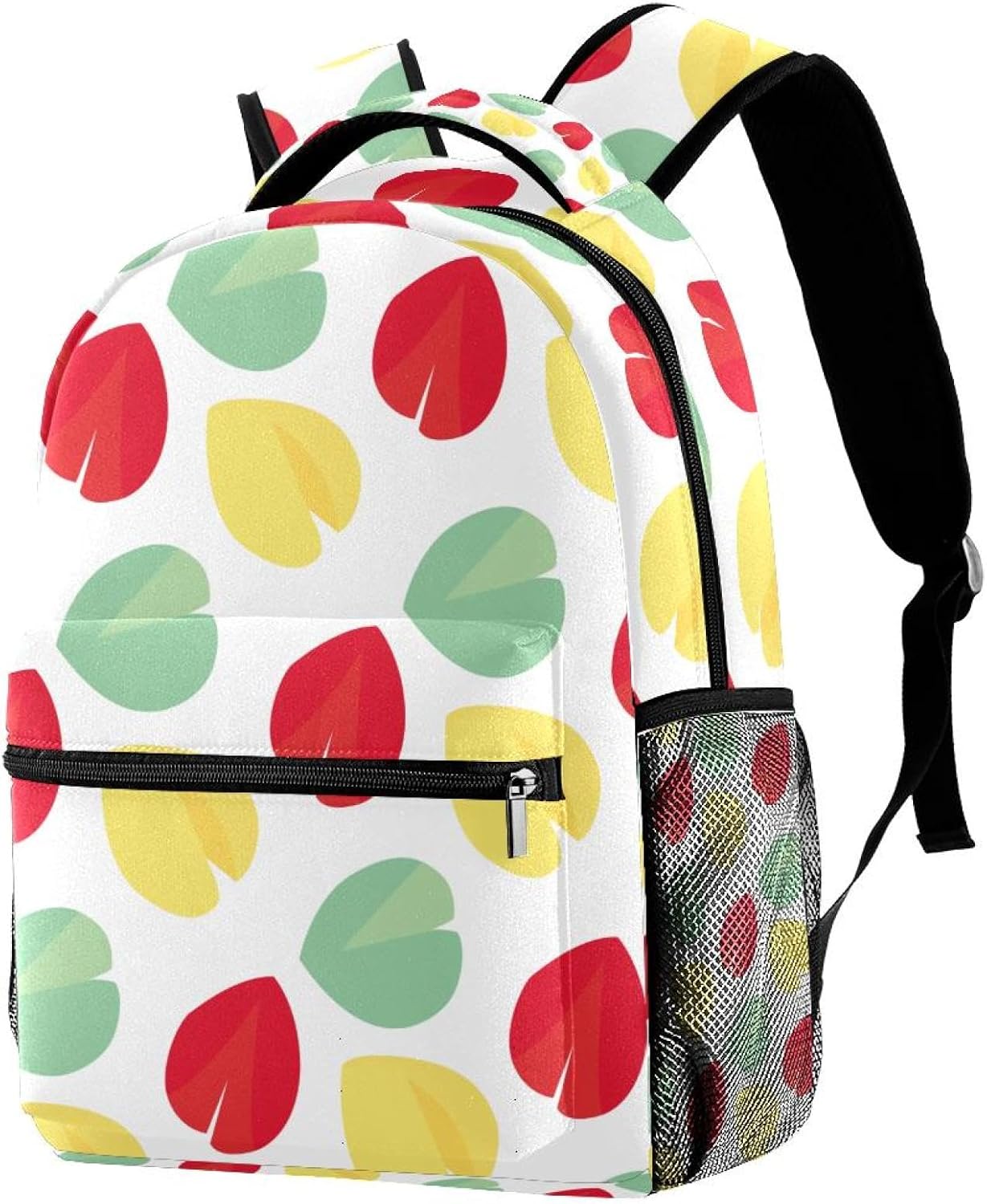 Kids Backpack, Fortune Cookie Pattern School Backpack, Waterproof Rucksack Casual Daypack, Book Bag Laptop Bag for Men Women