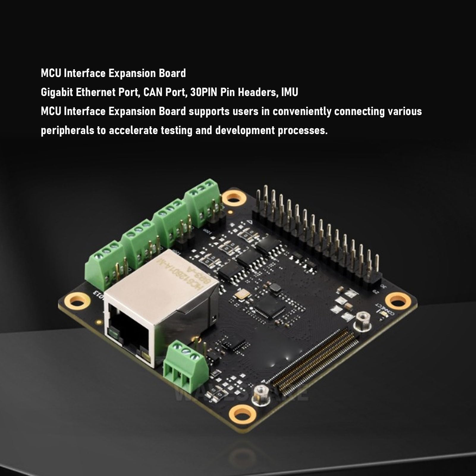 Scheda di Espansione Porta MCU, PCB, 5 Porte CAN, Gigabit Ethernet, per Progetti di Sviluppo RDK S100