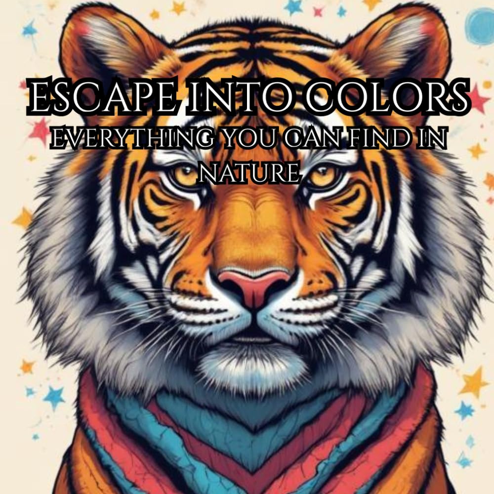 Escape Into Colors: Stress Relief Through CreativeColoring