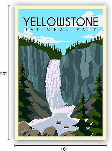 Miniatura 54 de Parques nacionales de las dunas de Indiana, impresión de póster de viaje, póster de viaje retro, parque nacional en Indiana, arte de pared de Dunas