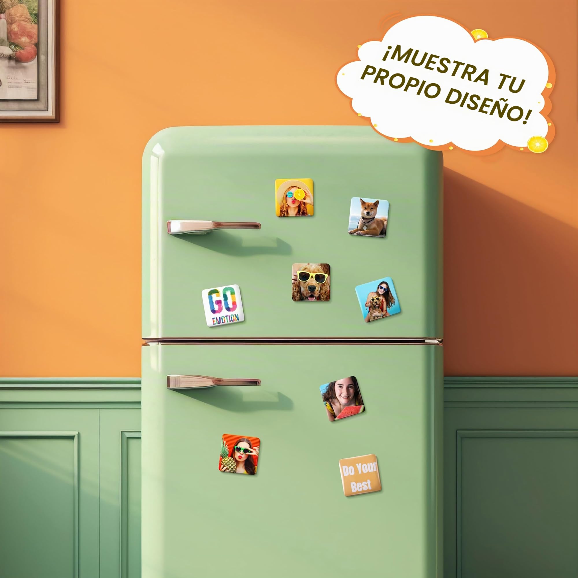Adhesivo para nevera. KEYSAFER