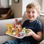 WMXDU Magnetic Blocks with Magnet Box-35PCS Magnet Cubes, Magnetic Tiles Kids Build Cubes Travel Game Toys, Road Trip Sensory Toy Christmas Birthday Gifts for Boys & Girls Ages 3+